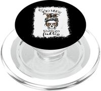 Messy Bun Bleached Sarcastic If I Am Too Much Go Find Less PopSockets PopGrip para MagSafe