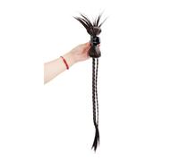 Messy Bun Hair Piece Claw Clip Braided Buns Extensions Ponytail Long Braid Wig Pieces For Women(COLOR7_18INCHES)