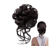 Messy Bun Hair Piece, Claw Clip Hair Extension, Volumizing Ponytail Holder, Quick & Easy Updo Styling, Natural Look Hairpiece, For Weddings, Parties, Casual Events