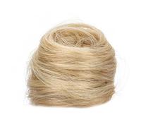 Messy Bun Hair Piece, Fake Bun Extension, Curly Scrunchies Hairpieces, Volumizing Ponytail Extensions for Styling, Travel, Dating, Birthday Party, Wedding, Girls, 2.56x2.56 Inches