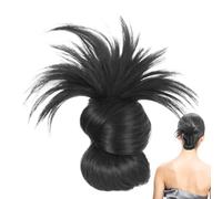 Messy Bun Hairpiece, Bun Extension, Feathered Wig for Women, Lightweight Natural Look, Comfortable Everyday Wear, Daily Styling and Parties, 4x4x3