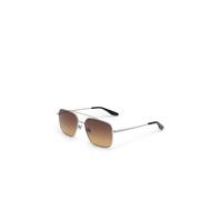 MessyWeekend Gafas de sol 'Frank' marrón / plata One Size marrón / plata