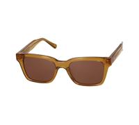 MESSYWEEKEND - Gafas de sol rectangulares clásicas - Accessories - unisex - Marrón - ONE SIZE -
