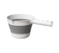 Mestolo Per Acqua Con Impugnatura Ergonomica - Mestolo Da Bagno Pieghevole Antigoccia | Risparmio Di Spazio | Utile Per Giardinaggio, Cucina, Doccia, Pulizie Di Casa, Studenti Universitari