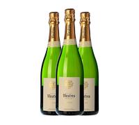 Mestres Coquet Brut Nature Cava Gran Reserva 75 cl Espumoso blanco (Caja de 3 Botellas de 75 cl)