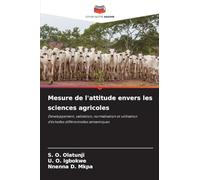 Mesure de l'attitude envers les sciences agricoles