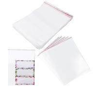 Mesybveo 60 Piezas Bolsas de Plástico Transparente, 30x40cm Bolsa sellada, Bolsas Autocierre, Bolsas con Cierre Zip Resellables Gran Capacidad, Duradero, para Todo Tipo Aperitivos y para Guardar Joya