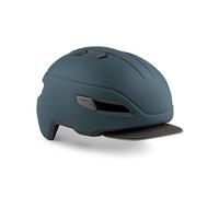 MET Casco, Adultos Unisex, Azul Mate T.L, 58-62