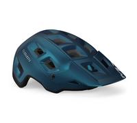 MET Casco, Adultos Unisex, Azul, Negro al Mate, M