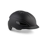 MET Casco, Adultos Unisex, Negro Mate T.M, 56-58