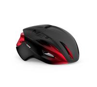 MET Casco Manta MIPS, Sport, Negro/Rojo (Multicolor), S