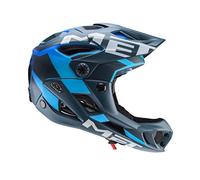 MET Casco Parachute Azul Cian Mate T.M 54-58