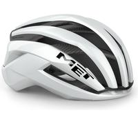Casco de Bicicleta Met Trenta 3K Carbon White | Glossy Talla S