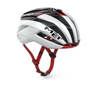 MET Casco Trenta 3K Carbon negro/blanco