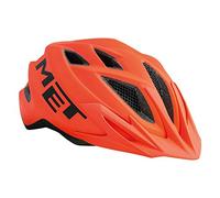 Met Crackerjack Casco de Ciclismo, NiĂ±os, Naranja, 52-57 cm