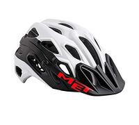 MET M3HM104M0NB1 - Casco, M, Blanco - Negro, Unisex