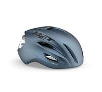 MET Manta MIPS Aero - Casco de Ciclismo de Carretera, Color Azul Marino Mate, Talla 56-58 cm