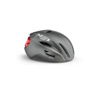 MET Manta MIPS Aero - Casco de Ciclismo de Carretera, Color Rojo Pizarra Oscuro Mate, Talla 58-61 cm