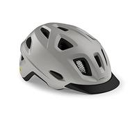 MET Mobilite MIPS - Casco de Bicicleta (52-57 cm), Color Gris Mate