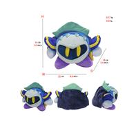 (Meta Knight) Juguetes de peluche de anime Star Kirby Espada Kirby Magolor Meta Knight Waddle Dee Rey