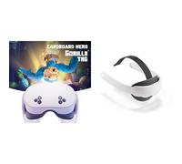 Meta Quest 3S 128 GB - Gorilla Tag Cardboard Headset+ Correa Elite