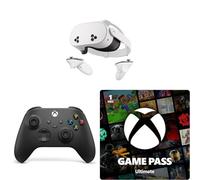 Meta Quest 3S 128 GB + Mando Xbox Carbon Black + 1 Mes de Game Pass Ultimate