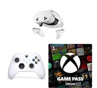 Meta Quest 3S 128 GB + Mando Xbox Robot White + 1 Mes de Game Pass Ultimate