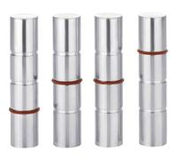 metabo 4 ganchos de banco para mesa multifunción MWB - Tope robusto de acero galvanizado, ajuste de altura gracias a las gomas redondas, compatible con placas perforadas de 20 mm, accesorio universal