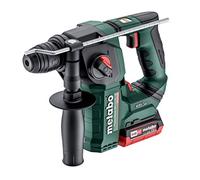 Metabo 600207800 - Martillo de batería (con 2 baterías de 4,0 Ah, 12 V, con luz LED, 12 V, taladro y taladro, con apagado de seguridad)