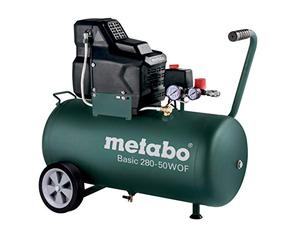 metabo 601529000-Compresor Basic 280-50 W OF Potencia 1,7/2 (Kw/CV) calderín 50 litros