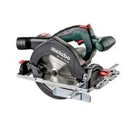 Metabo 601857840 601857840-Sierra Circular a batería 18V Ah Li-Ion KS 18 LTX 57 con maletín MetaLoc, 0 W, 18 V, Negro, Verde, Rojo, Plata