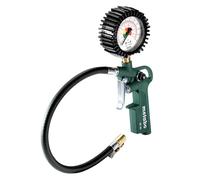 Metabo 602233000 - Inflador/Medidor de Presión de Neumáticos RF 60 Longitud de Manguera 35 cm, Verde
