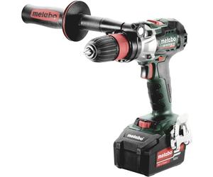metabo 602362500 602362500 GB 18 LTX BL Q I-Taladro Atornillador con función de roscar + 2 baterías 18 V 5,2 Ah Li-Ion + Estuche Metabox