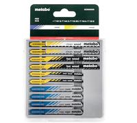 Metabo Hojas para sierra de calar 623600000 HCS 51–74 mm Madera Metal Plástico Set de 10 piezas