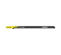Metabo 623603000 623603000-Blister de 5 hojas de sierra de calar para Madera: dura, blanda: corte rápido/Afil, HCS 150 mm, niquel