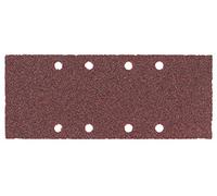 METABO 624480000 - Hojas de lijar Professional para madera y metal 8 perforaciones para tensar 93 x 230 mm grano P 40 (Envase de 10 Ud)