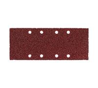 METABO 624481000 - Hojas de lijar Professional para madera y metal 8 perforaciones para tensar 93 x 230 mm grano P 60 (Envase de 10 Ud)