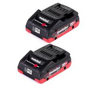 Metabo 625367000 - Juego de baterías (18 V, 2 baterías LiHD de 4 Ah)
