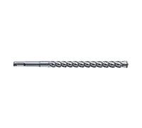 Metabo 626213000 626213000-Broca de Martillo SDS-Plus P4P 7x110 mm Longitud de Trabajo 50 mm, Negro, Size