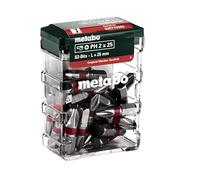 Metabo 626715000 626715000 Estuche puntas de atornillar Phillips PH2x25 SP 25 piezas Negro