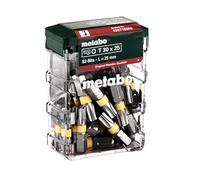 Metabo 626716000 626716000 Estuche puntas de atornillar Torx T30x25 SP 25 piezas Negro