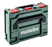 Metabo 626885000 Metabox 118 - Maletín de herramientas (interior para taladro de percusión, maletín de ABS, sin herramientas, caja robusta, irrompible, apilable, 396 x 296 x 118 mm, capacidad 8,4 l)