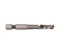 Metabo 627516000 627516000-Broca para Metal inserción 1/4" HSS-G 4x53 mm Longitud de Trabajo 20 mm