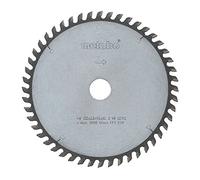 Metabo 628043000 628043000-Hoja de Sierra Metal Duro HW/CT Precision Cut 220 x 30 mm Dientes 48 DZ/HZ, Negro