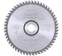 Metabo 628083000 628083000-Hoja de Sierra Metal Duro HW/CT Precision Cut 216 x 30 mm Dientes 83 FZ/TZ, 216x30