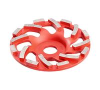 Metabo 628205000 628205000-Muela Hueca de Diamante Calidad hormigón Profesional Materiales Duros 125 x22,23 mm 16 segmentos