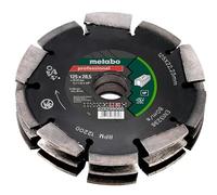 Metabo Disco de fresar diamantado 628299000 Professional UP 3 filas 125 x 28,5 x 22,23 mm
