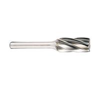 METABO 628375000 - Fresa para tratar el aluminiio cilindro dentado aluminio 12,7 x 70 mm longitud trabajo 25 mm vástago de 6 mm