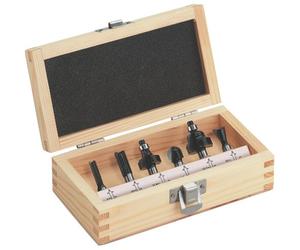 METABO 631040000 - Estuche de 6 fresas de metal duro