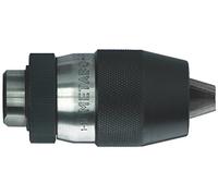 Metabo 636353000 636353000-Portabrocas Cierre rápido Futuro Capacidad 1,0-13 mm Rosca B 16, Negro, 13mm